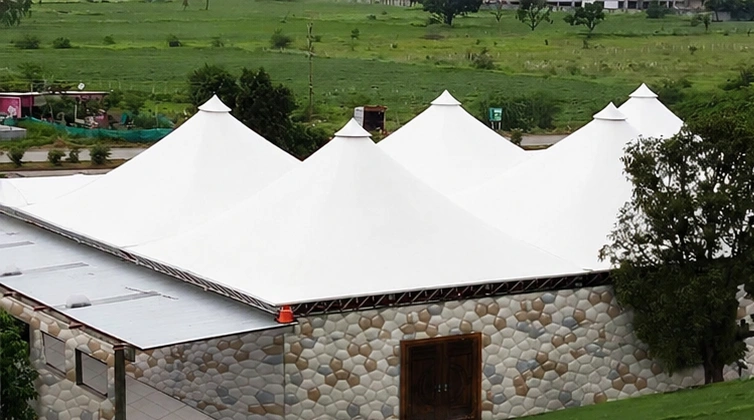 Banquet Hall, Indore tensile structure, Ekra Decor &mdash; photograph 2
